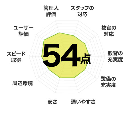 54点